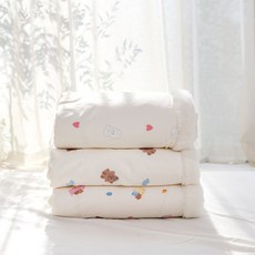 베베누보 클라우드퍼 스노우 블랭킷 아기 겨울 이불, 몽실꼼