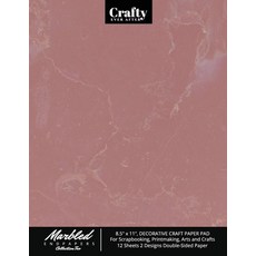 (영문도서) Marbled Endpapers Collection Two 8.5 x 11 Decorative Craft Paper Pad for Scra... Paperback, Artchur, English, 9781951373191