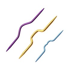 크로셰 훅 뜨개질 도구 색상 코드가 케이블 바늘로 크기 확인 애호가 초보자에게 이상적, 1개