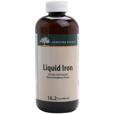 GENESTRA BRANDS 液態補鐵劑 覆盆子味, 1個, 480毫升
