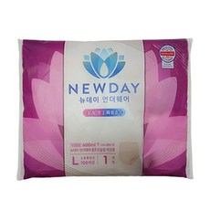 언더웨어 여성용 휴대용 성인기저귀(대형)-개별 선물용(증정용) 낱개포장, 대형, 1개입, 60개