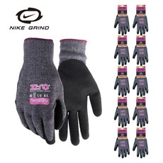 나이키 그라인드 작업용 겨울 안전 장갑 써모 그립 10입, 1세트, L