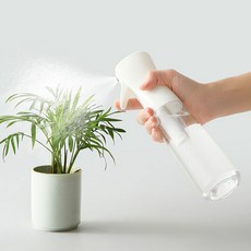 세렌디 안개분사 스프레이 공병 미세분무기 투명 미용실 식물용, 1개, 화이트
