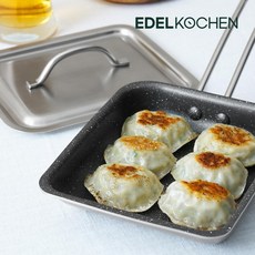 통3중 교자팬(말이팬) 프라이팬 18*14cm (그레이마블 논스틱), 없음, 1개