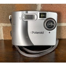 폴라로이드 포토맥스 펀 플래시 640 0.4MP 디지털 카메라 실버 (미사용)