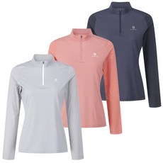 블랙야크 여성 아이스프레쉬 집업 긴팔티 초냉감 흡습속건 기능성 티 1BYZTMU501