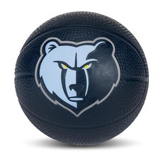 Franklin Sports NBA 올랜도 매직 미니 폼 농구공 - 아동용 14cm(5.5인치) 장난감 오버 더 도어 + 실내 후프 팬숍 소프트 공102684, 멤피스 그리즐리스