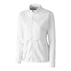 Cutter & Buck 여성용 Ava 하이브리드 풀 지퍼 재킷 리버티 네이비.