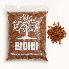 깔아바 코코허스크 6리터 파충류 소라게 거북이 바닥재, 1개