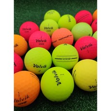 볼빅 비비드 무광 로스트볼, A+/A급 20알, 20개