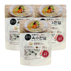 해통령 육수한알 진한맛 / 코인 육수, 3개, 100g