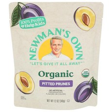 NEWMANS OWN 유기농 건조 자두 355ml(12온스), NEWMANS OWN 유기농 건조 자두, 355ml(1, 1