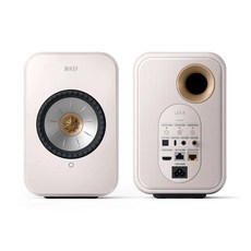 KEF LSX II 最新版 Hi-Fi 主動式 音響 喇叭 4吋 同軸 藍牙 數位串流 公司貨 2年, 純淨白,【P1桌上型底座】黑銀二色請留言備註