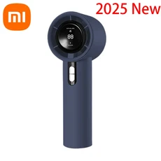 Xiaomi 초저소음 휴대용 팬 100 속도 ​ LED 표시기가 있는 사무실 및 여행용 USB 충전식 미니 터보, 04 New Blue