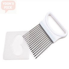 슬라이스 채썰기 고정 보조포크 양배추썰기