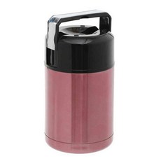 보온죽통 보온통, 1개, 1000ml, 로즈레드