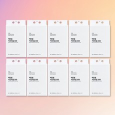 [1+1] 백만봉 뽑아쓰는 키친타올 300 3겹 100% 천연펄프 5+5팩(3000매), 10개, 300개입