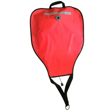 50lbs 나일론 스쿠버 다이빙 리프팅 백 압력 밸브인양 구조 기어 수중 스노클링, 02 Red 1PC