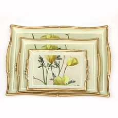 Roebenhoff 波浪方形託盤3件組, YELLOWRHOEAS, 1套