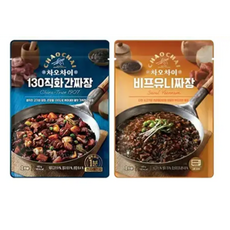 차오차이 130 직화간짜장 180g 5개 + 비프유니짜장 180g 5개