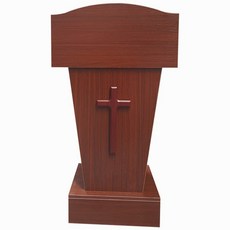 원목강대상 십자가 교탁 소강대상 교회 교회용품 60 본당 설교 단상 연단 기독교