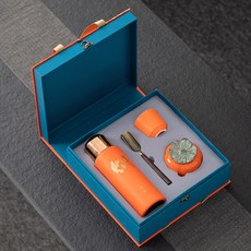 客製化週年慶伴手禮陶瓷商務禮品 - 企業Logo印製茶具套組, 燜茶杯一人飲, 1個