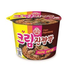 오뚜기 크림진짬뽕 큰컵 105g, 5개