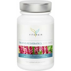 Vitafair Trans Resveratrol 비타페어 레스베라트롤 500mg 60정, 1개