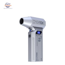 G-CMSE 香檳金無線強力渦輪風扇 多功能清潔模式 持久續航 輕巧便攜設計, 銀灰, 1個