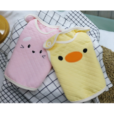 토끼와 병아리 수면조끼