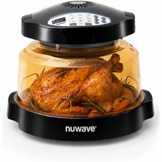 Nuwave Pro Plus 2 에어프라이어 오븐 조리대 적외선 컨벡션 성에 제거 없음 예열 트리플 콤보 난방 10in1 멀티쿠커 PFAS 및 BPA 프리 10LB 용량 식기세, Nuwave Pro Plus 2 에어프라이어 오븐 조리