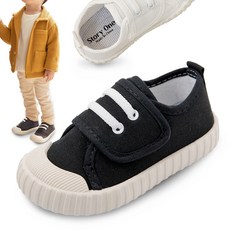 스토리원 U-KIDSH013 키즈 찍찍이 캔버스 스니커즈 운동화