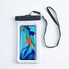 라베코 IPX8등급 워터프루프 휴대폰 방수팩, 1개, 화이트