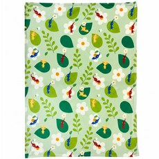 Franco 아동용 슈퍼 소프트 부드러운 캐릭터 담요 62 in x 90 포켓몬, Pikmin