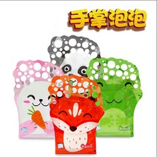 手掌泡泡手套 動物造型泡泡玩具組：安全無毒，操作簡單，戶外親子互動首選, 1個, 熊貓