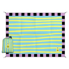 StarR 후르츠 캐릭터 포켓 피크닉 돗자리, 아보카도