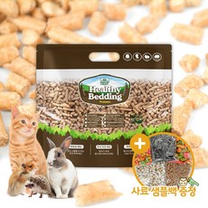 스위트버디 헬씨베딩 소나무펠렛 2kg 우드펠렛 소동물