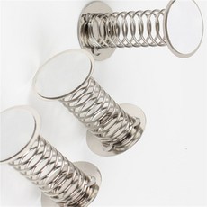 콩군하우스 흔들흔들 DIY 부자재 스프링 방향제, 실버 3cm