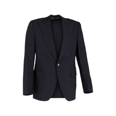 돌체앤가바나 중고 스트라이프 싱글 브레스티드 블레이저