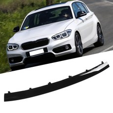 글로스 블랙 프론트 범퍼 하부 트림 커버 몰딩 51117371726 BMW 1 시리즈 F20 F21 스포츠 도시 라인 LCI 2