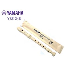 YAMAHA YRS-24B Soprano/Descant 直笛, 白色, 1個