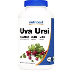 nutricost 熊果萃取膠囊 4500mg, 1個, 240 件