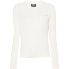 A.P.C. 로고 자수 스웨터