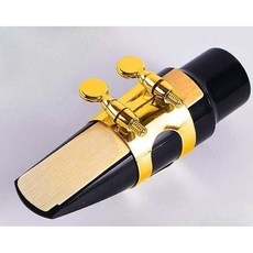 색소폰 리가춰 테너 조리개 클램프 마우스피스 E플랫, 클라리넷과색소폰(실버), 1개