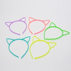 파티 고양이 머리띠 고양이헤어밴드