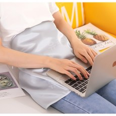 유주글로벌 전자파차단앞치마 방사선천 방지복대 전자파차단담요 보호원단, 실버 업그레이드 대형, 1개