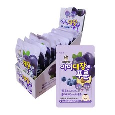 닥터헬퍼 아이대장앤 푸룬 80ml 12포 어린이 유아 아기푸룬주스 블루베리 과일야채주스, 12개