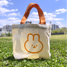 Pororom 1+1 環保袋 女包 彩色兔子