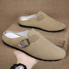 남자 뮬슬리퍼 블로퍼 뮬 운동화 스니커즈 여름 통기성 캐주얼 소프트 솔