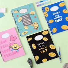 스토어-정유 비팬시 비키즈 초등 스마일 코넬식 오답노트 딥블랙 오답정리노트